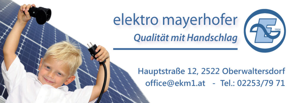 Logo - elektro mayrhofer