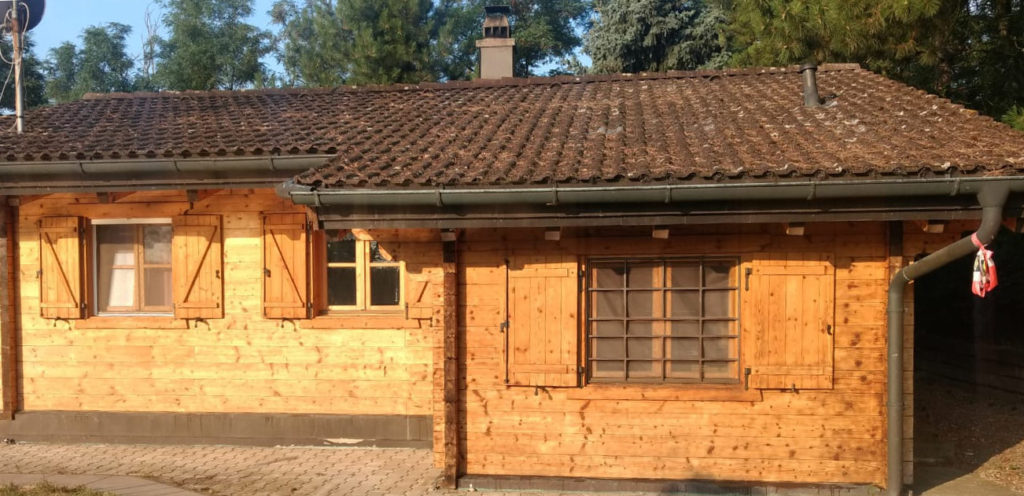 Holzhaus aufbereitet